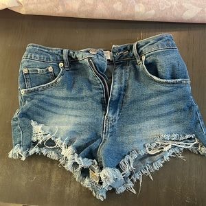 Love tree denim shorts